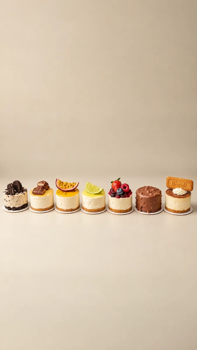 Cheesecake individuais